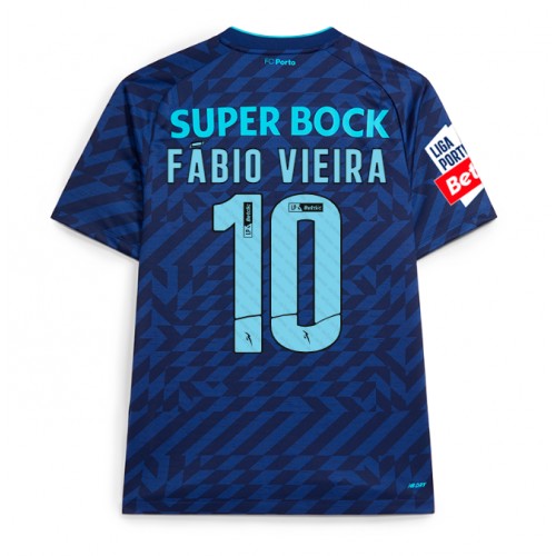 Fotballdrakt Herre Porto Fabio Vieira #10 Tredjedrakt 2024-25 Kortermet